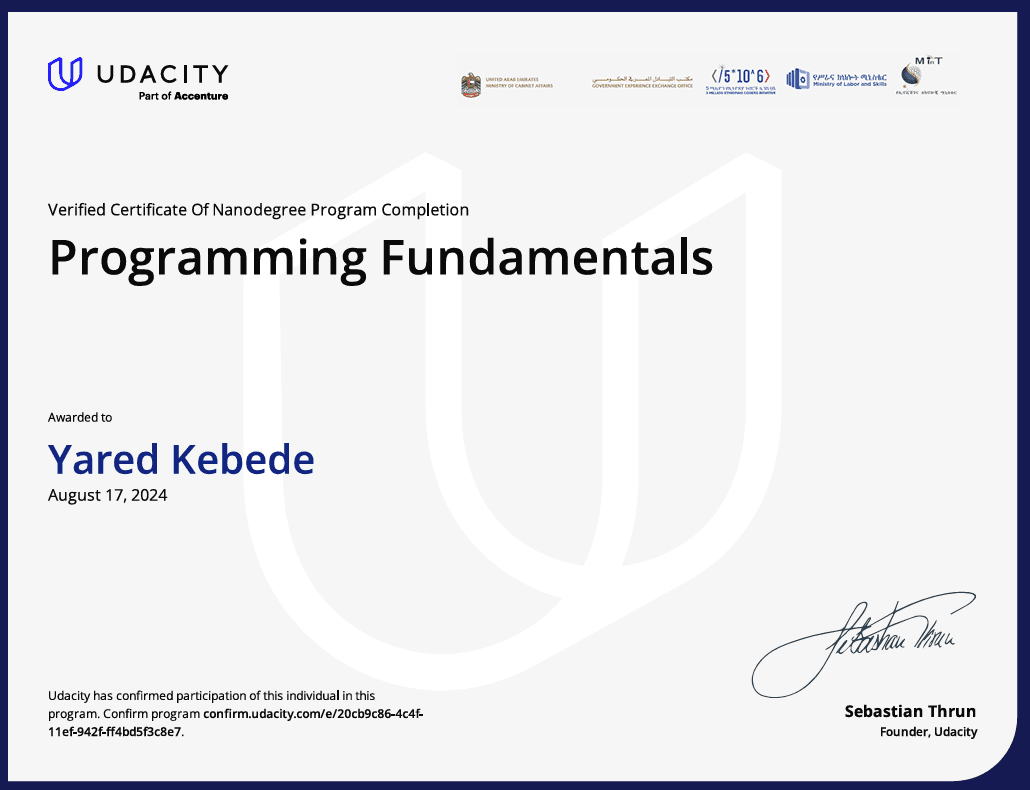 Certificate 2