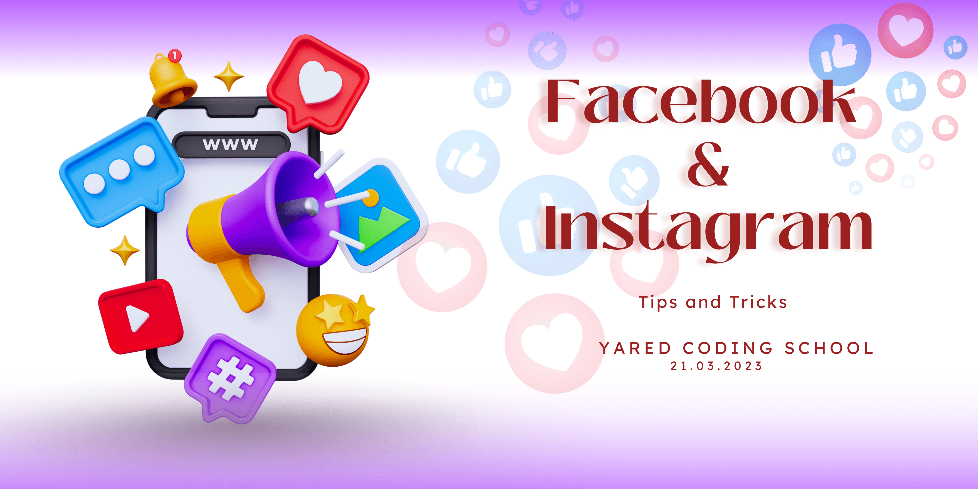 Tips and Tricks for growing on Facebook and Instagram